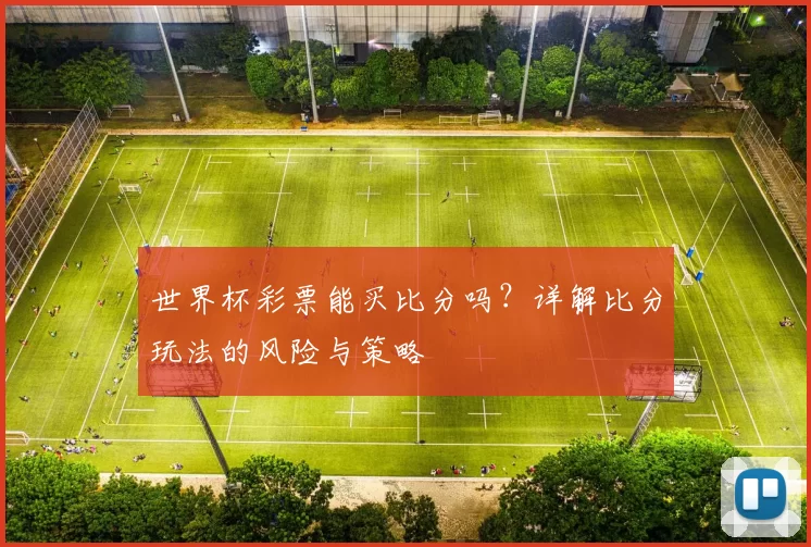 世界杯彩票能买比分吗?详解比分玩法的风险与策略