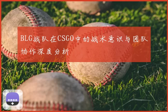 BLG战队在CSGO中的战术意识与团队协作深度分析